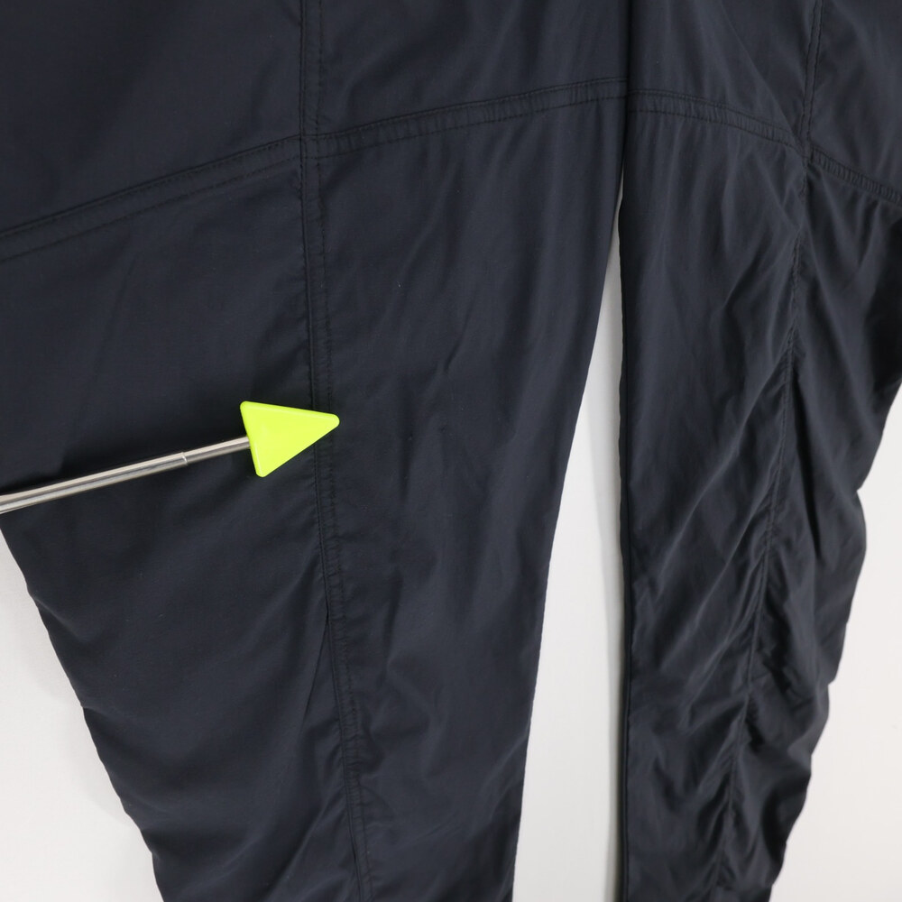 Prana Koen Pants Womens M Black Mid Rise Hiking Travel Stretch Cinch Hem - Picture 5 of 13